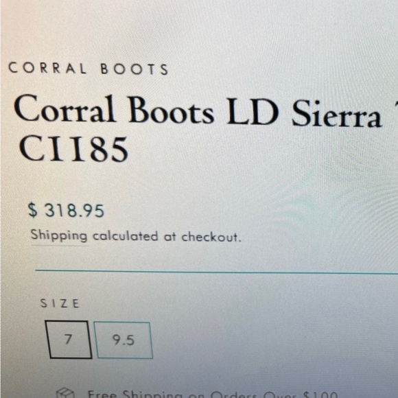 Corral fringe boots size 9 - Picture 2 of 13